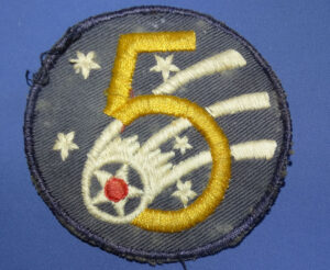 WWII Australian Made 5th Airforce Patch