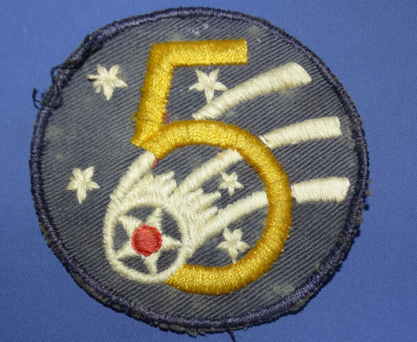 WWII Australian Made 5th Airforce Patch