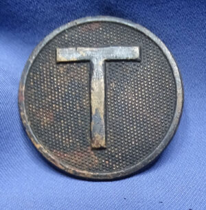 WWI "T" Train Collar Disk