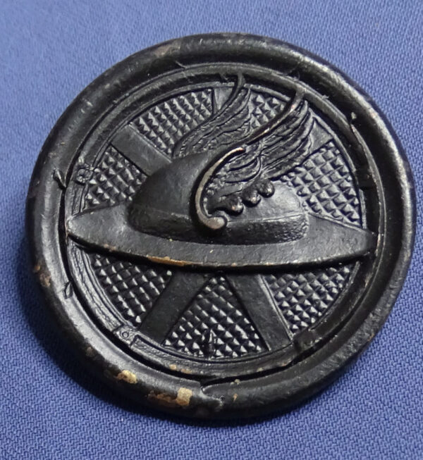 WWI Motor Transport Corps Pin Back Collar Disk