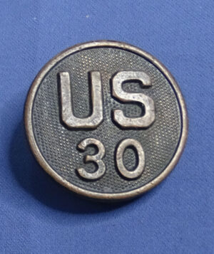 WWI U.S. 30 Collar Disk