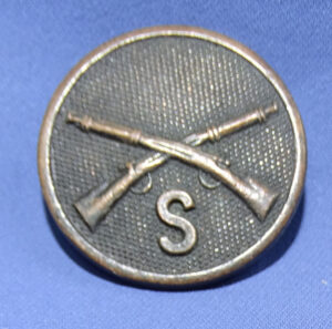 WWI Infantry Supply Company Collar Disk