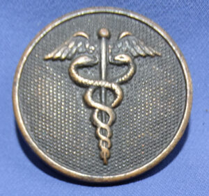 WWI Medical Corps Collar Disk