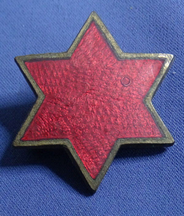 WWII 6th Infantry Division Patch Type DI/Crest
