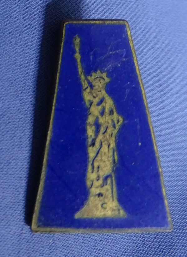 WWII 77th Infantry Division Patch Type DI/Crest