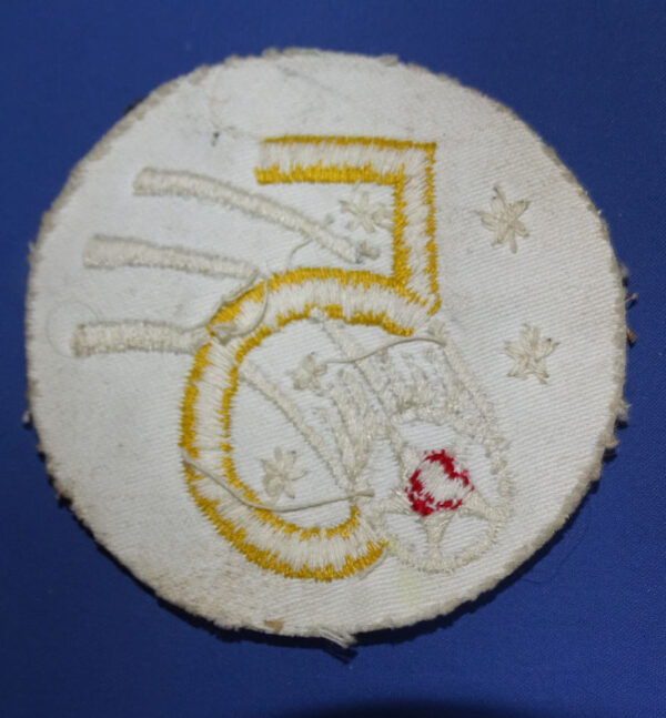 WWII Australian Made 5th Airforce Patch on Wool - Image 2