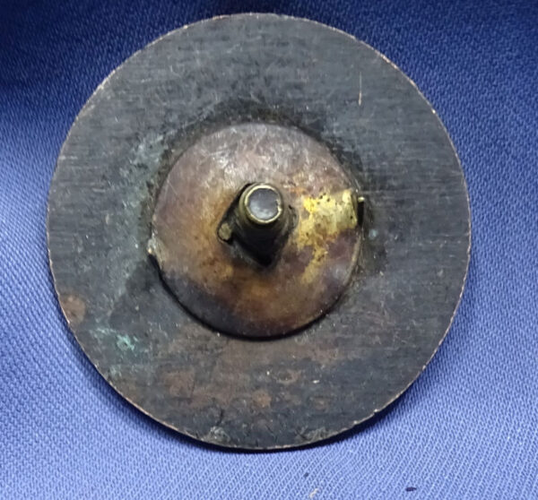 WWI Chemical Warfare Collar Disk - Image 2