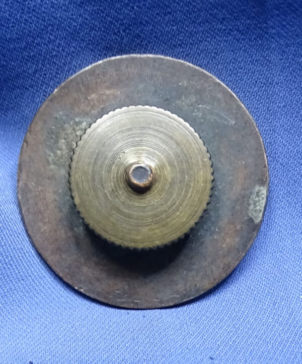 WWI "H" Headquarters Collar Disk - Image 2