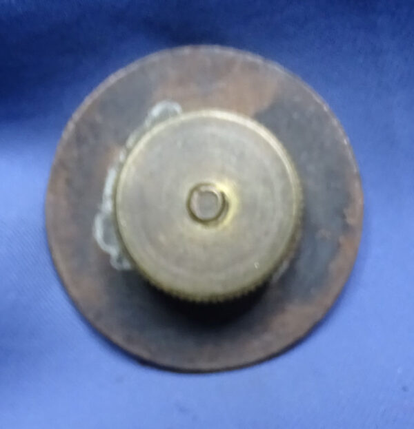 WWI "USTC" U.S. Training Camp Collar Disk - Image 2