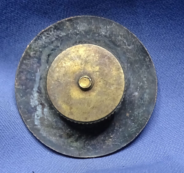 WWI "MG" Machine Gun Collar Disk - Image 2