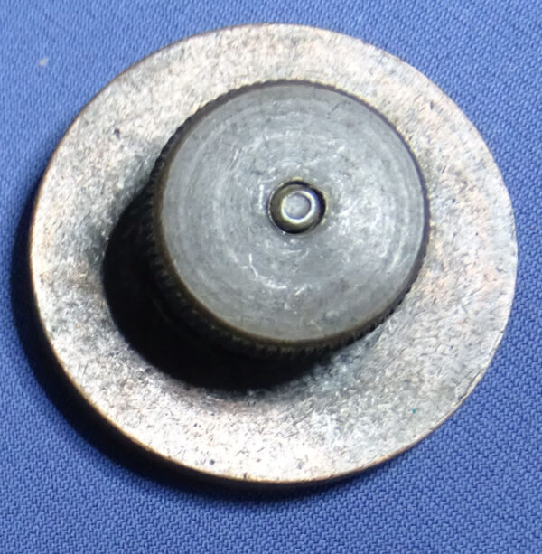 WWI Infantry Head Quarters "HQ" Collar Disk - Image 2