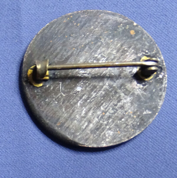 WWI Motor Transport Corps Pin Back Collar Disk - Image 2