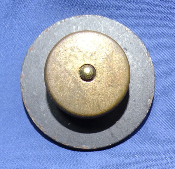 WWI 4th Infantry Co B Collar Disk - Image 2