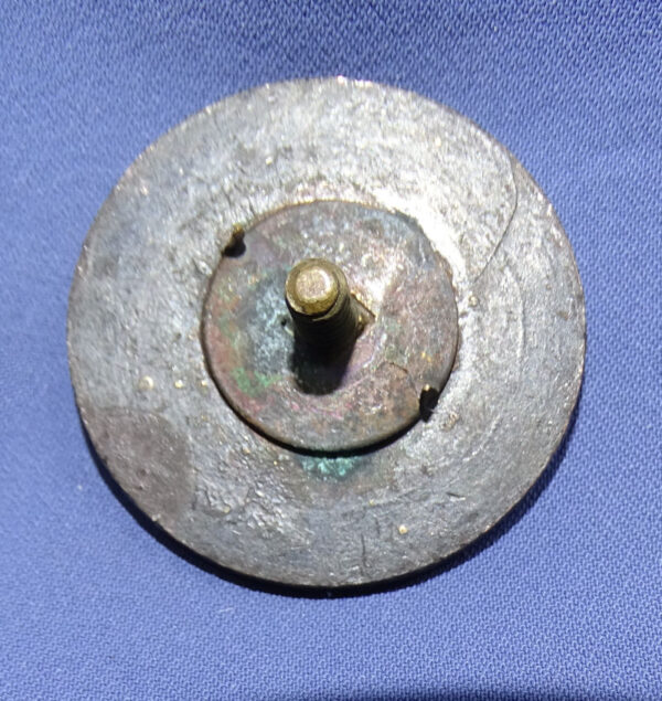 WWI 4th Infantry Co M Collar Disk - Image 2