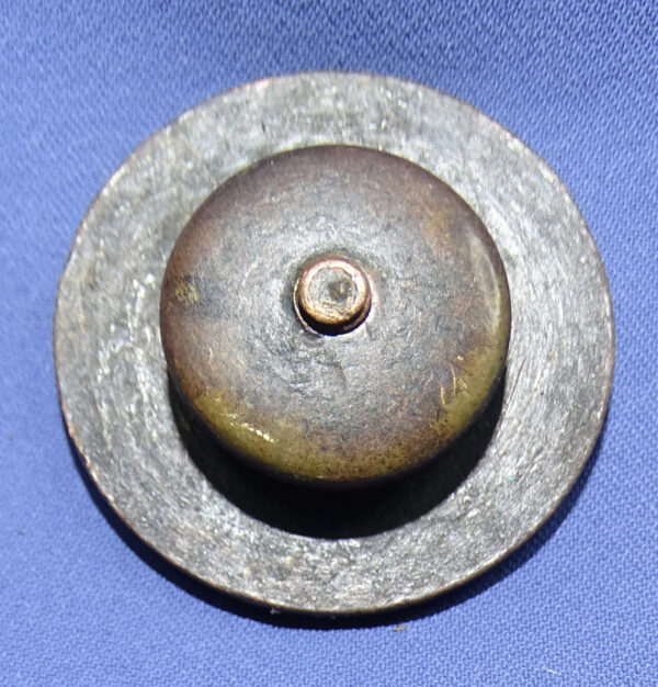 WWI 4th Infantry Co C Collar Disk - Image 2