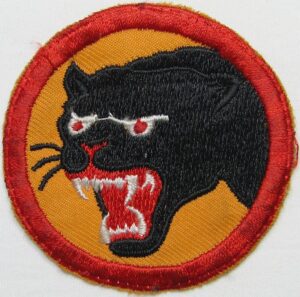 66th Infantry Division Patch on Twill