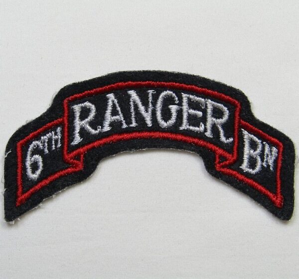 WWII 6th Ranger Battalion Scroll