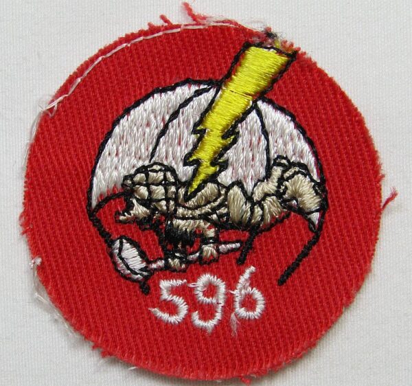 Post WWII 596th Airborne Cap Patch