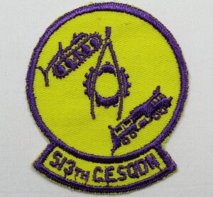 513th Civil Engineering Squadron Patch