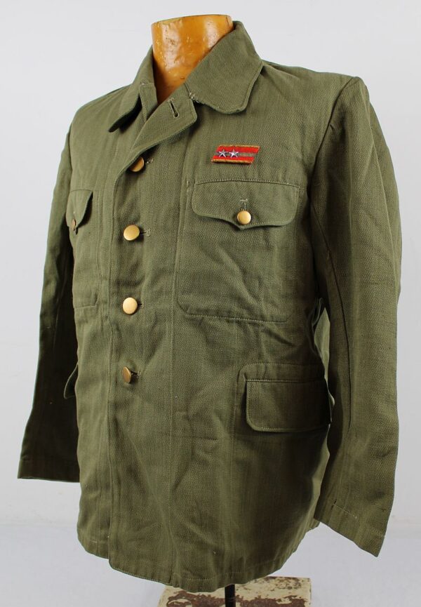 WWII Japanese Army Lieutenant Tropical Tunic - Image 2
