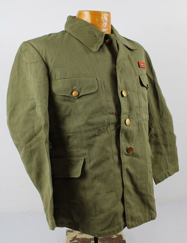WWII Japanese Army Lieutenant Tropical Tunic - Image 5