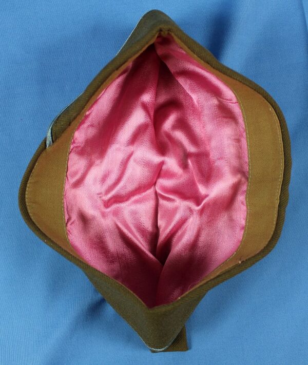 WWII Private Purchase Army Infantry EM/NCO Overseas Cap - Image 3