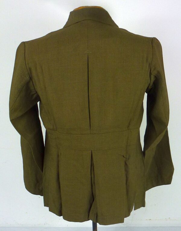 WWII Japanese Navy Sub-Lieutenant Green Tropical Wool Tunic - Image 4