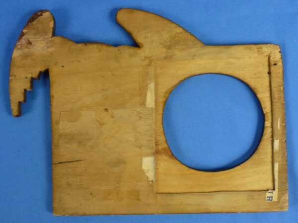 WWI Carved Wooden AEF Siberia 1918-1919 Picture Frame - Image 3