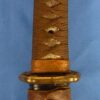 Signed 1944 Dated Japanese Army Officer Shin Gunto Sword in Leather Combat Cover