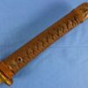 Signed 1944 Dated Japanese Army Officer Shin Gunto Sword in Leather Combat Cover - Image 6