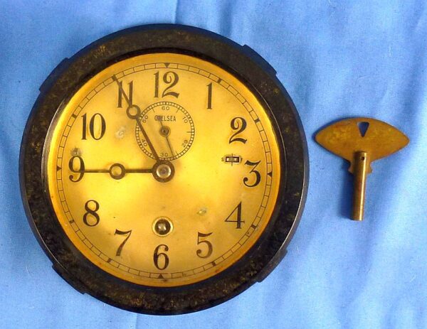 WWII Ship's Clock by Chelsea Clock Company