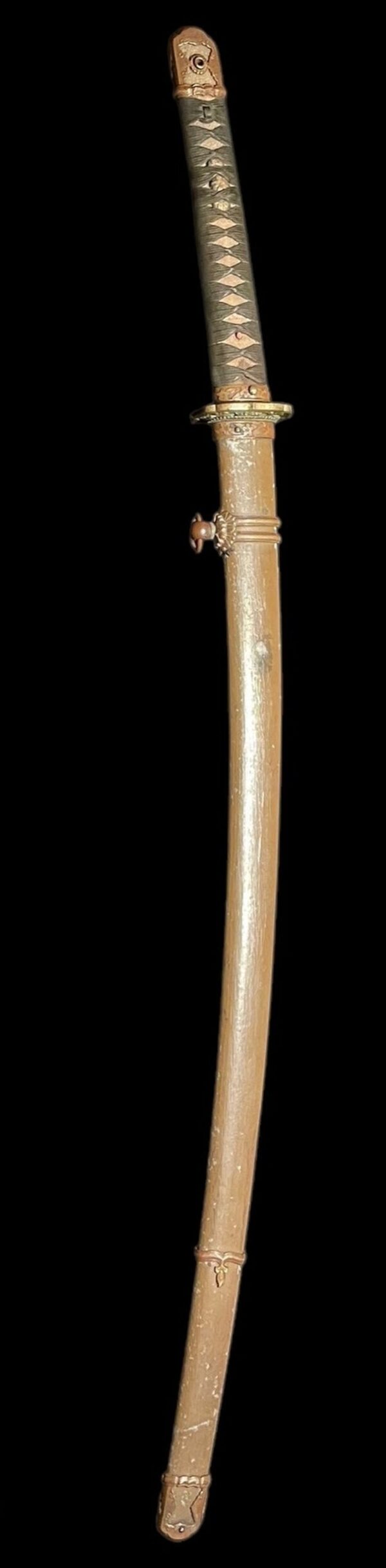 WWII Japanese Army Officers Sword With Edo Period Blade - Image 2