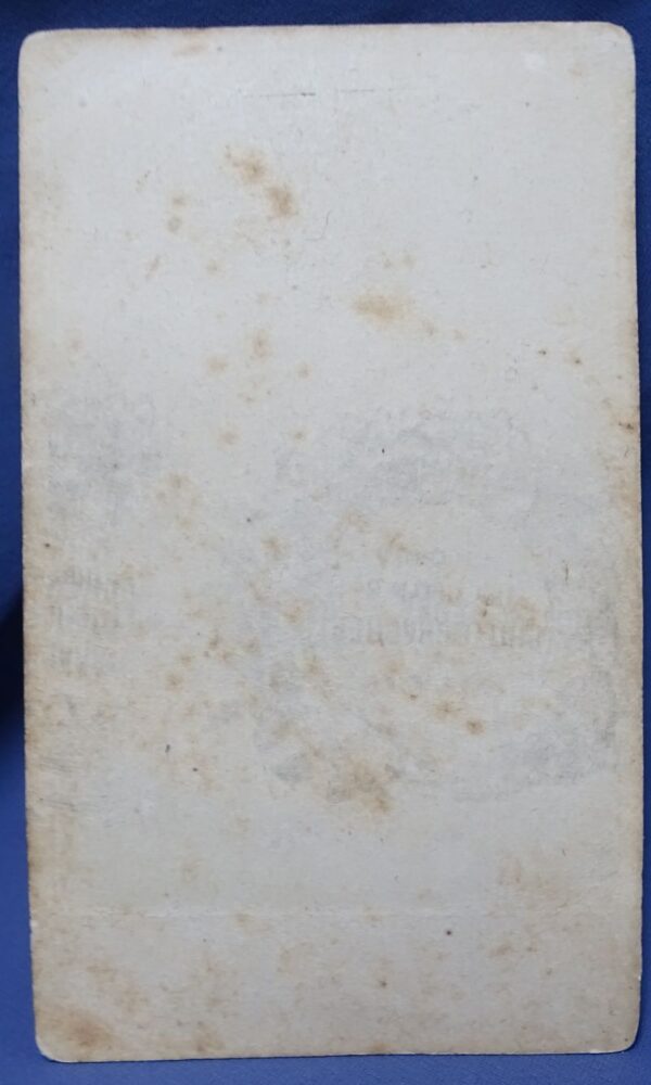 Civil War CDV – Full Length Private in Frock Coat - Image 2