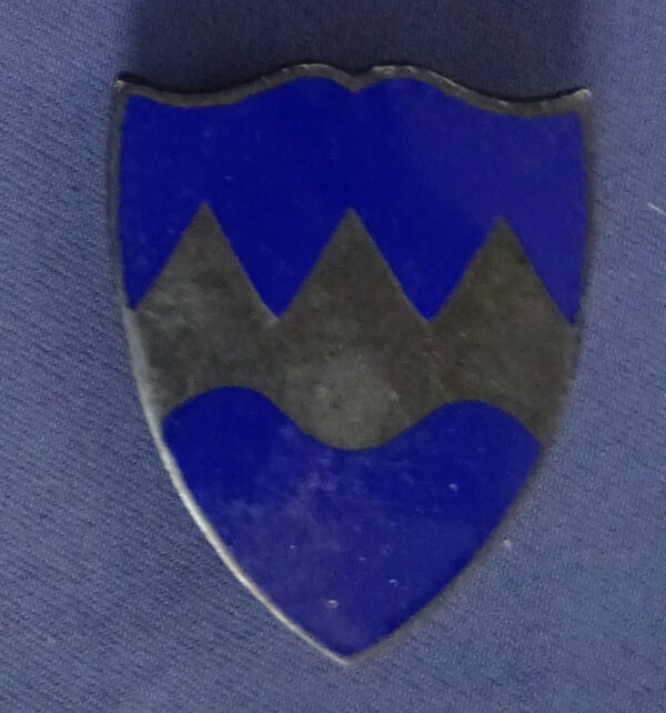 WWII 414th Infantry Regiment Sterling DI/Crest