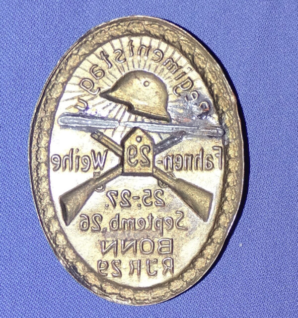 1926 German 29th Regiment Badge - Image 2
