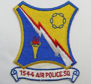 7544th Air Police Squadron Patch