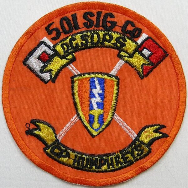 501st Signal Company Patch