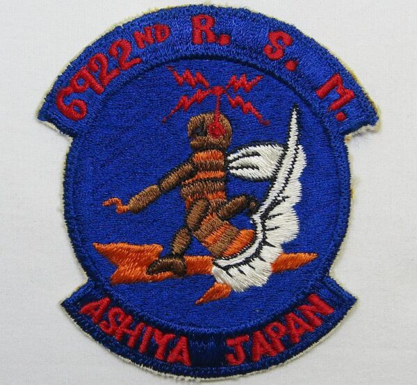 Ashiya Japan 6922nd Radio Squadron Patch