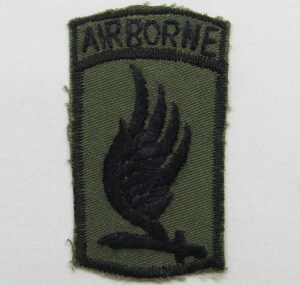 Theater Made 173rd Airborne Patch