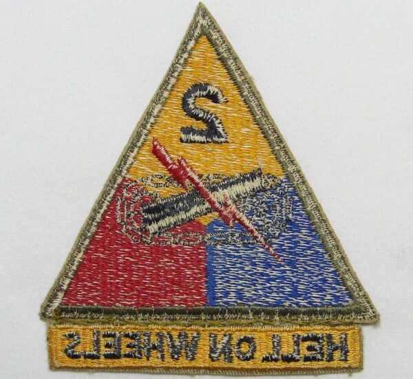 WWII 2nd Armored Division Patch - Image 2