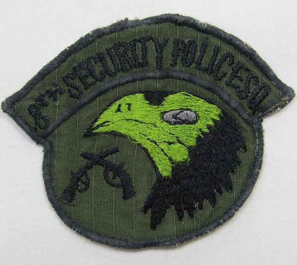 8th Security Police Squadron Patch