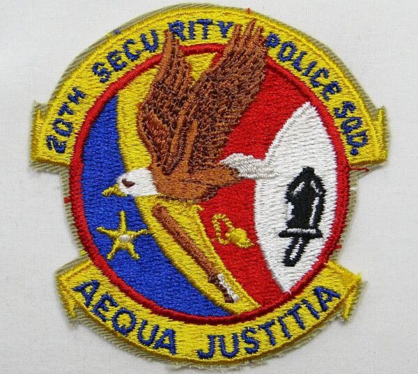 20th Security Police Squadron Patch
