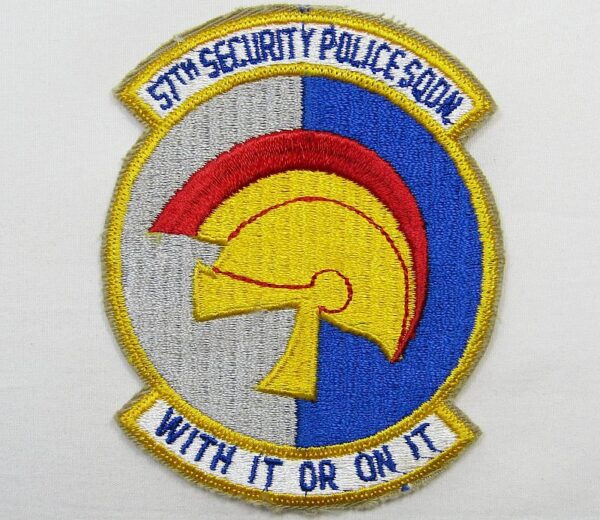 57th Security Police Squadron Patch