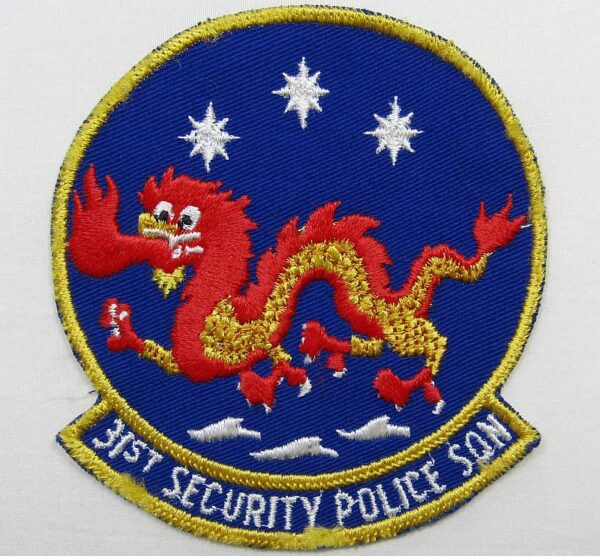 31st Security Police Squadron Patch
