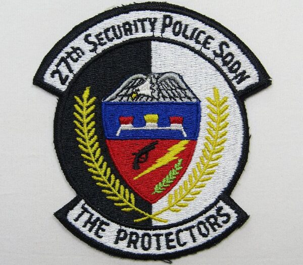 27th Security Police Squadron Patch