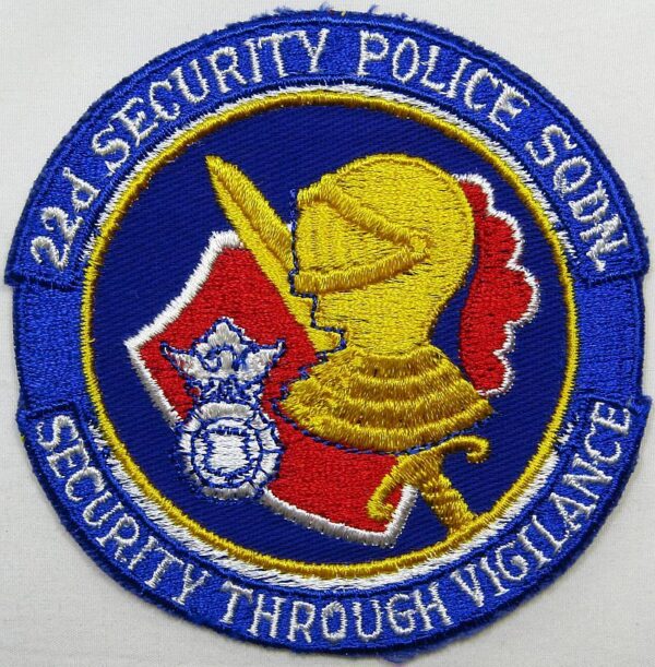 22nd Security Police Squadron Patch