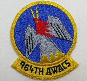 964th Airborne Air Control Squadron Patch