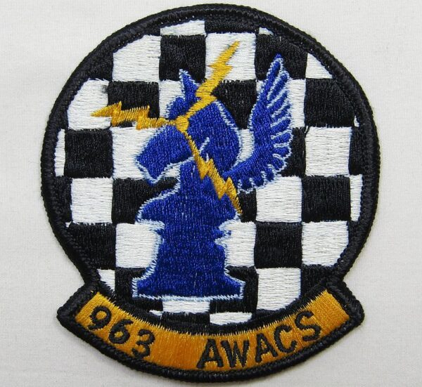 963rd Airborne Air Control Squadron Patch