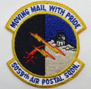 5059th Air Postal Squadron Patch