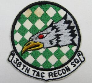 38th Tactical Recon Squadron Patch